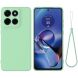 Силиконовый (TPU) чехол Deexe Silicone Case для Motorola Moto G86 Power - Green (385115G). Фото 1 из 9
