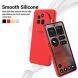 Защитный чехол Deexe Silicone Case для Nothing Phone (3a) Pro - Black (377607B). Фото 3 из 9