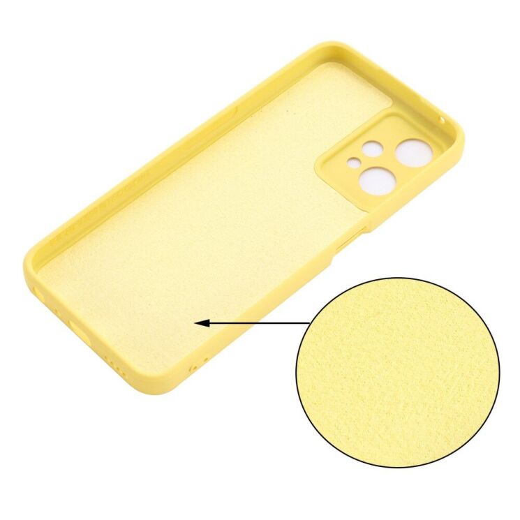Защитный чехол Deexe Silicone Case для OnePlus Nord CE 2 Lite - Yellow: фото 6 из 10
