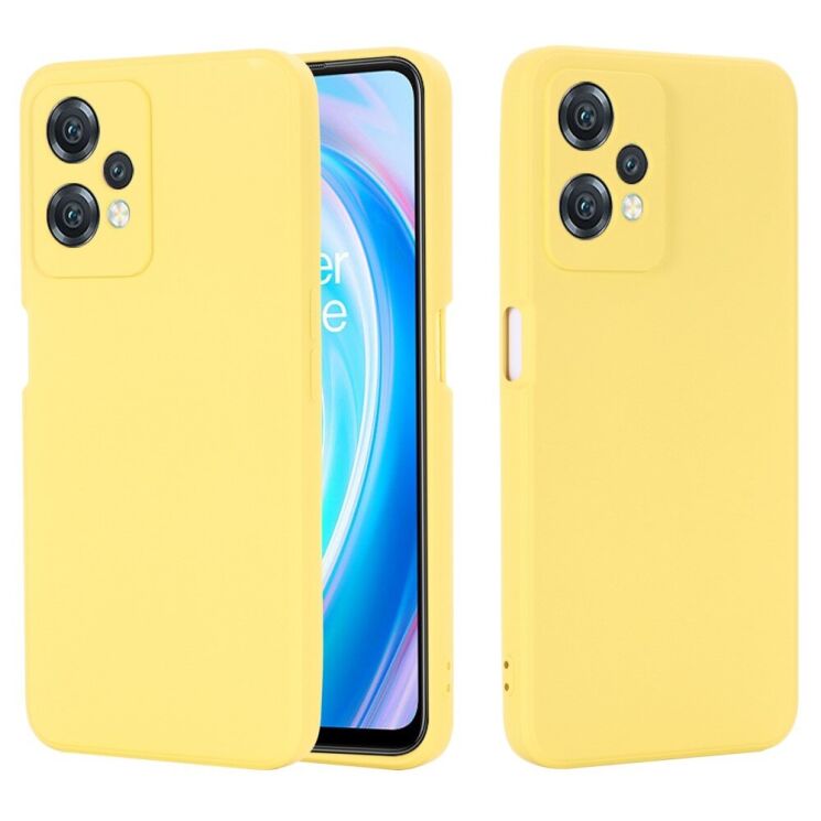 Защитный чехол Deexe Silicone Case для OnePlus Nord CE 2 Lite - Yellow: фото 2 из 10