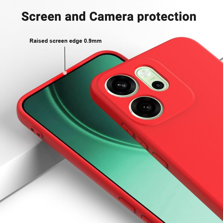 Захисний чохол Deexe Silicone Case для OPPO Reno 14 FS 5G - Black: фото 5 з 9