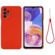 Защитный чехол Deexe Silicone Case для Samsung Galaxy A23 (A235) - Red (297545R)