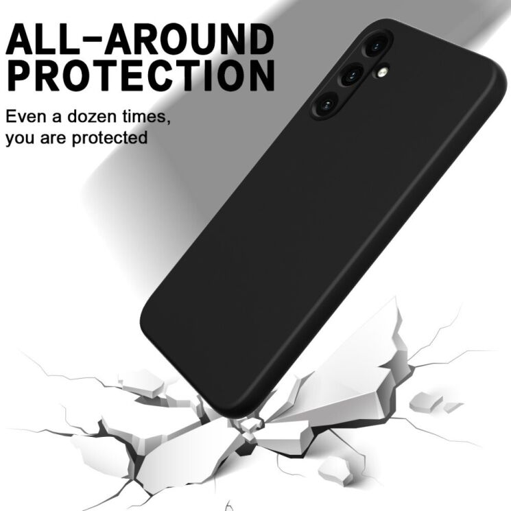Захисний чохол Deexe Silicone Case для Samsung Galaxy M35 (M356) - Yellow: фото 2 з 7