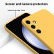 Захисний чохол Deexe Silicone Case для Samsung Galaxy M35 (M356) - Yellow (355726Y). Фото 4 з 7