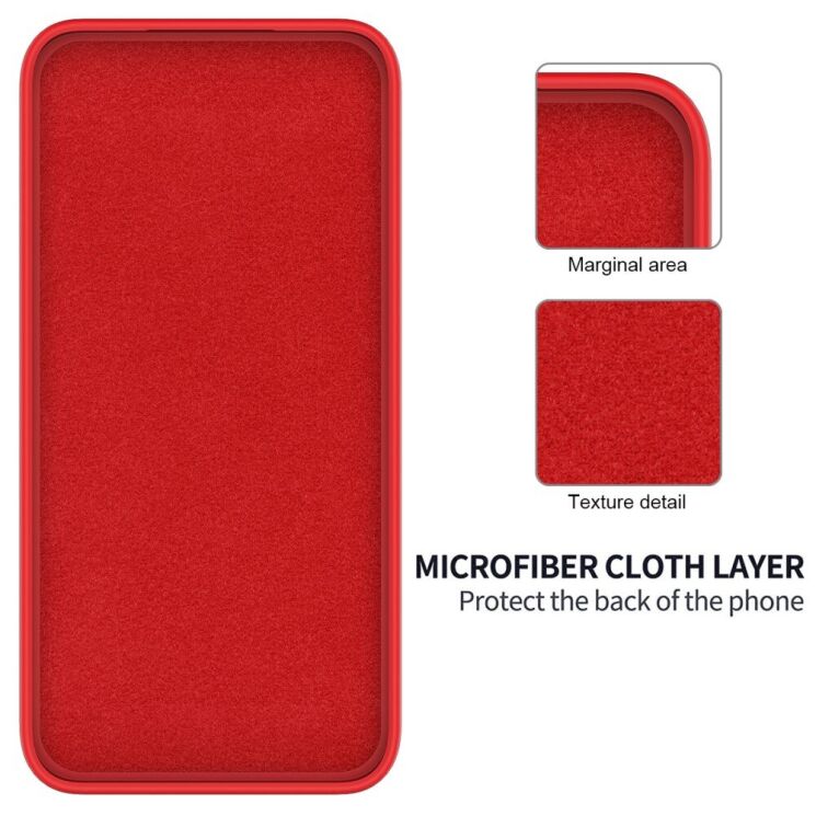 Захисний чохол Deexe Silicone Case для Samsung Galaxy M35 (M356) - Yellow: фото 6 з 7