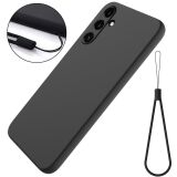 Силиконовый (TPU) чехол Deexe Silicone Case для Samsung Galaxy M35 (M356) - Black: фото 1 из 7