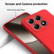 Захисний чохол Deexe Silicone Case для Xiaomi 14T Pro - Red (365621R). Фото 4 з 8