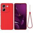 Защитный чехол Deexe Silicone Case для Xiaomi Poco M7 Pro - Red (374412R)