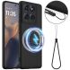 Защитный чехол Deexe Silicone Case with MagSafe для Motorola Edge 60 Pro - Black (381715B). Фото 1 из 8