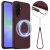 Защитный чехол Deexe Silicone Case with MagSafe для Samsung Galaxy A37 (A376) - Wine Red: фото 1 из 9