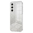 Защитный чехол Deexe Sparkles Cover для Samsung Galaxy A27 (A276) - Transparent (408604T)