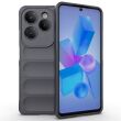 Защитный чехол Deexe Terra Case для Infinix Hot 40 / 40 Pro - Dark Grey (344716DH)