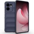 Защитный чехол Deexe Terra Case для OPPO Reno 13 F 5G - Dark Blue (375725DB)