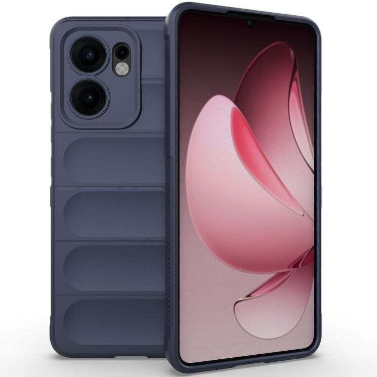 Защитный чехол Deexe Terra Case для OPPO Reno 13 F 5G - Dark Blue: фото 1 из 6