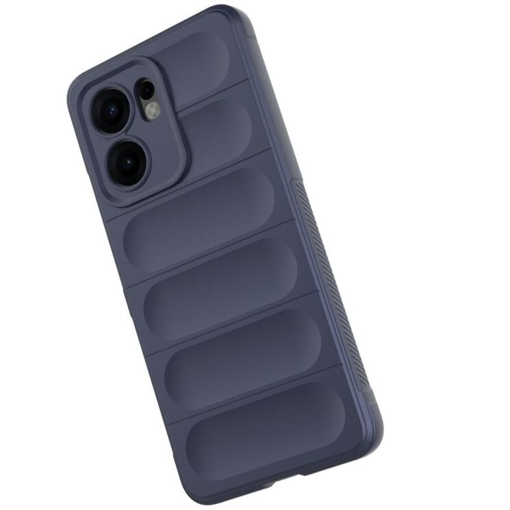 Защитный чехол Deexe Terra Case для OPPO Reno 13 F 5G - Dark Blue: фото 3 из 6