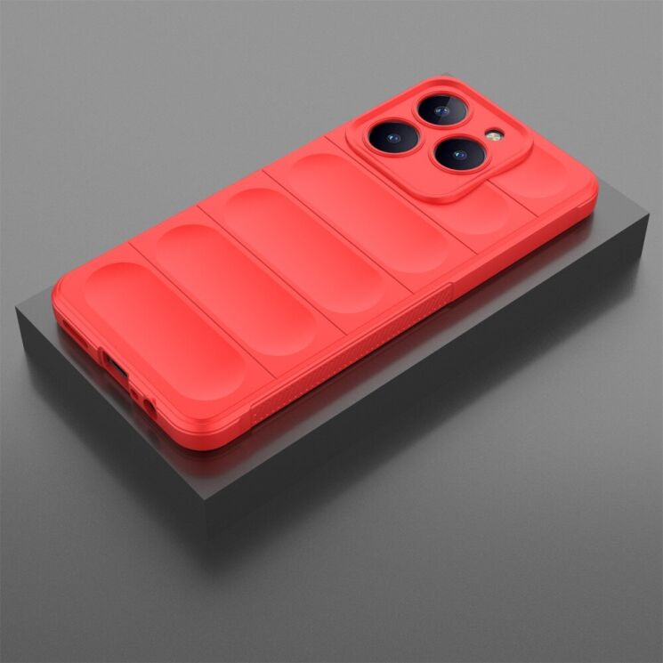 Защитный чехол Deexe Terra Case для Realme C63 / C61 - Red: фото 3 из 6
