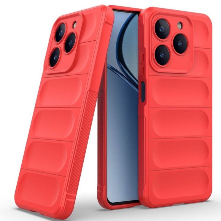 Защитный чехол Deexe Terra Case для Realme C63 / C61 - Red: фото 2 из 6