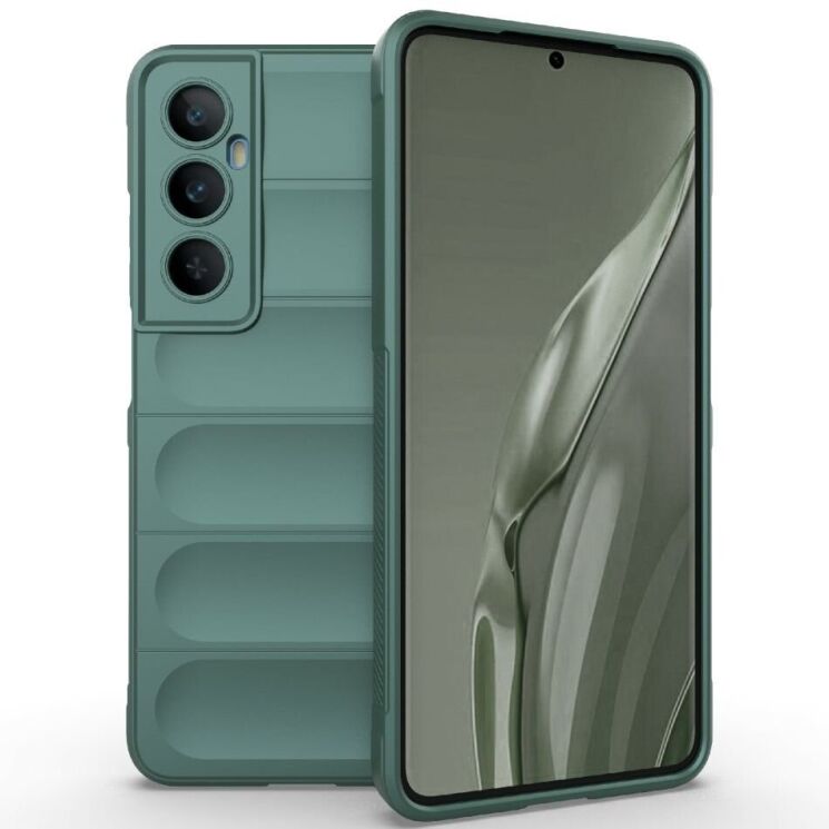 Защитный чехол Deexe Terra Case для Realme C65 - Green: фото 1 из 7