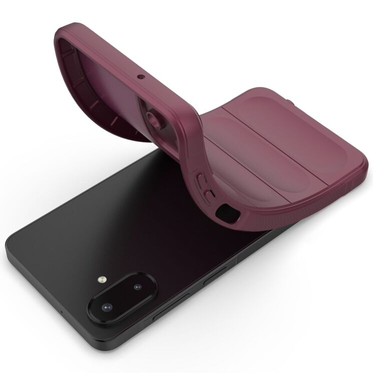 Захисний чохол Deexe Terra Case для Samsung Galaxy A07 (A075) - Black: фото 5 з 6