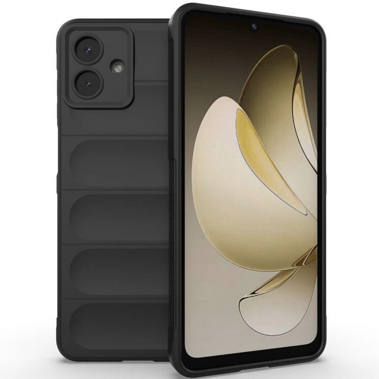Захисний чохол Deexe Terra Case для Samsung Galaxy A07 (A075) - Black: фото 1 з 6