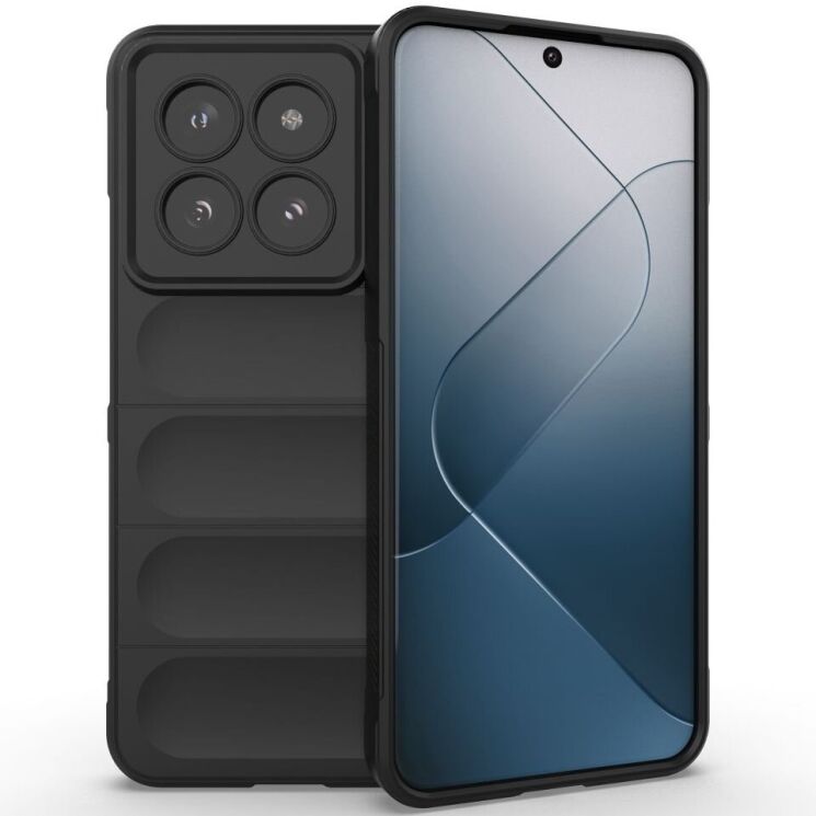 Защитный чехол Deexe Terra Case для Xiaomi 14 Pro - Black: фото 1 из 7