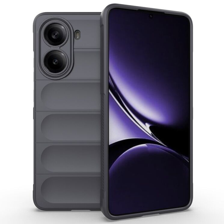 Захисний чохол Deexe Terra Case для Xiaomi Poco X7 Pro - Dark Grey: фото 1 з 3