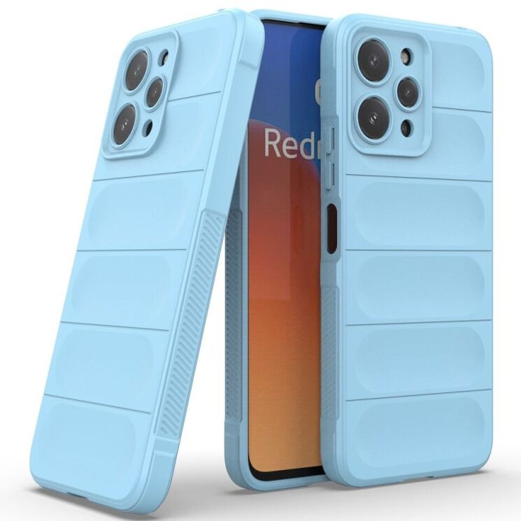Защитный чехол Deexe Terra Case для Xiaomi Redmi 12 - Baby Blue: фото 2 из 7