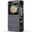 Защитный чехол Deexe Terra Case (FF) для Samsung Galaxy Flip 5 - Dark Grey (332468DH)