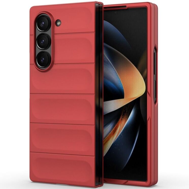 Защитный чехол Deexe Terra Case (FF) для Samsung Galaxy Fold 6 - Red: фото 5 из 9