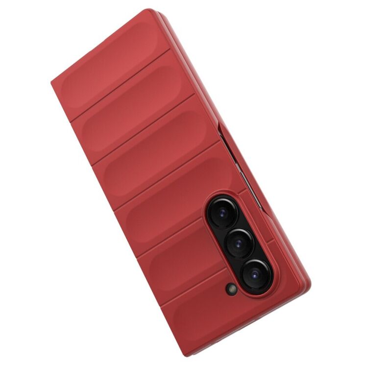 Защитный чехол Deexe Terra Case (FF) для Samsung Galaxy Fold 6 - Red: фото 4 из 9
