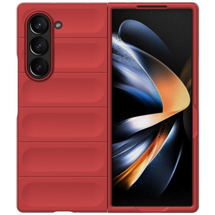 Защитный чехол Deexe Terra Case (FF) для Samsung Galaxy Fold 6 - Red: фото 3 из 9