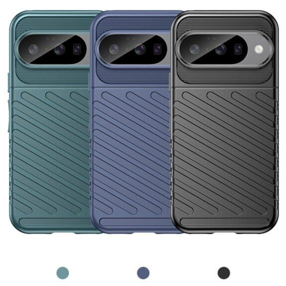 Захисний чохол Deexe Thunder Series для Google Pixel 10 / 10 Pro - Blue: фото 3 з 9