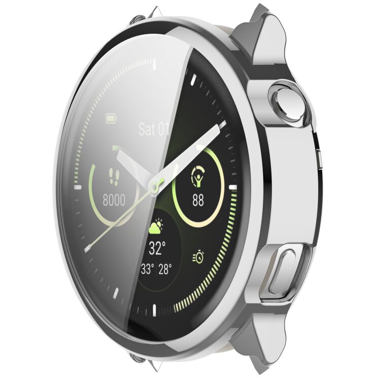 Защитный чехол Deexe Watch Case для Garmin Venu 4 (41mm) - Silver: фото 2 из 7