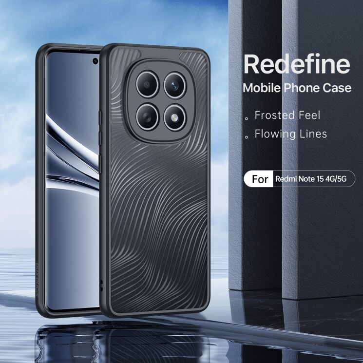 Защитный чехол DUX DUCIS Aimo Series для Xiaomi Redmi Note 15 (4G/5G) / Poco M8 - Black: фото 3 из 10