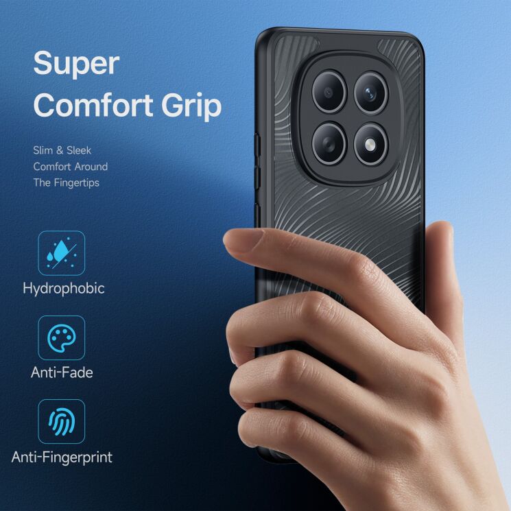 Защитный чехол DUX DUCIS Aimo Series для Xiaomi Redmi Note 15 (4G/5G) / Poco M8 - Black: фото 4 из 10