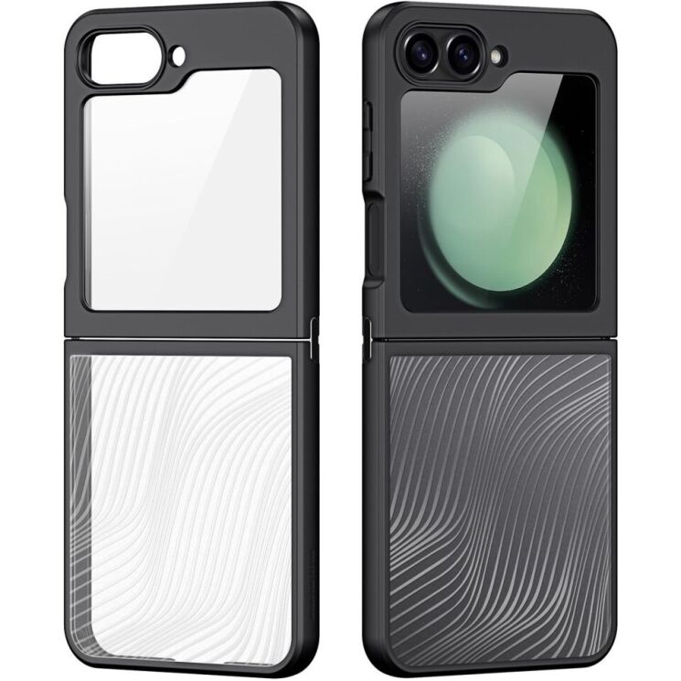Защитный чехол DUX DUCIS Aimo Series (FF) для Samsung Galaxy Flip 6 - Black: фото 2 из 11