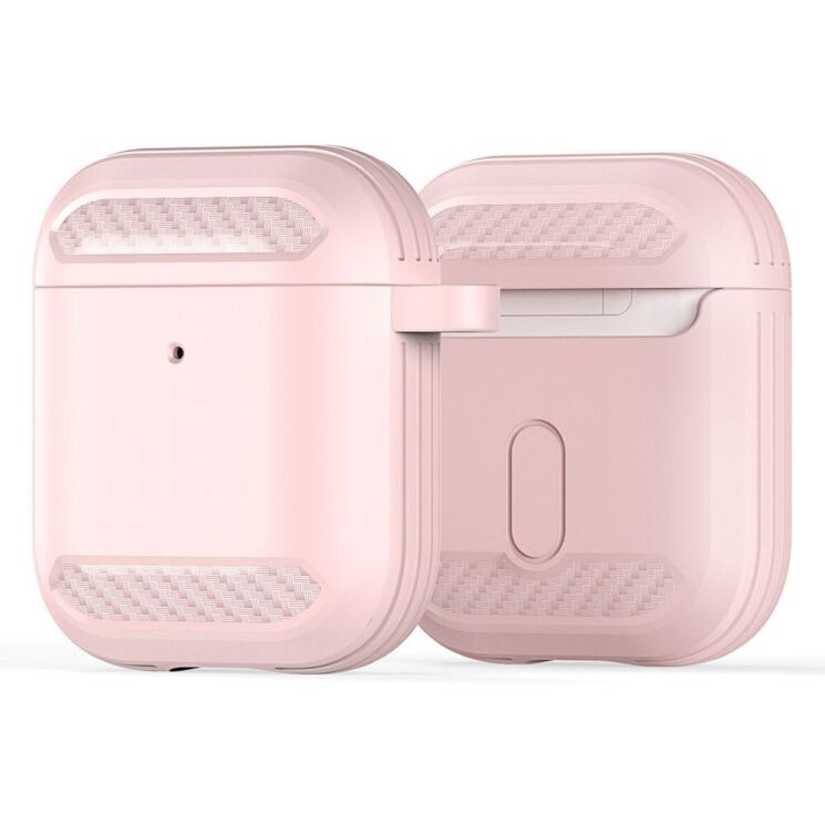 Защитный чехол DUX DUCIS PECB Series для Apple AirPods 1 / 2 - Pink: фото 2 из 18