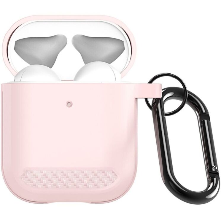 Защитный чехол DUX DUCIS PECB Series для Apple AirPods 1 / 2 - Pink: фото 1 из 18