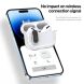 Защитный чехол DUX DUCIS PECL Series для Apple AirPods 4 - Clear (364417C). Фото 6 из 10