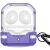 Захисний чохол DUX DUCIS SECC Series для Samsung Galaxy Buds Live / Buds Pro / Buds 2 / Buds 2 Pro / Buds FE - Purple: фото 1 з 15