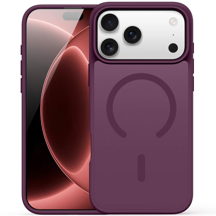 Захисний чохол DUX DUCIS Yind Series MagSafe для iPhone 18 Pro Max - Dark Cherry: фото 1 з 9