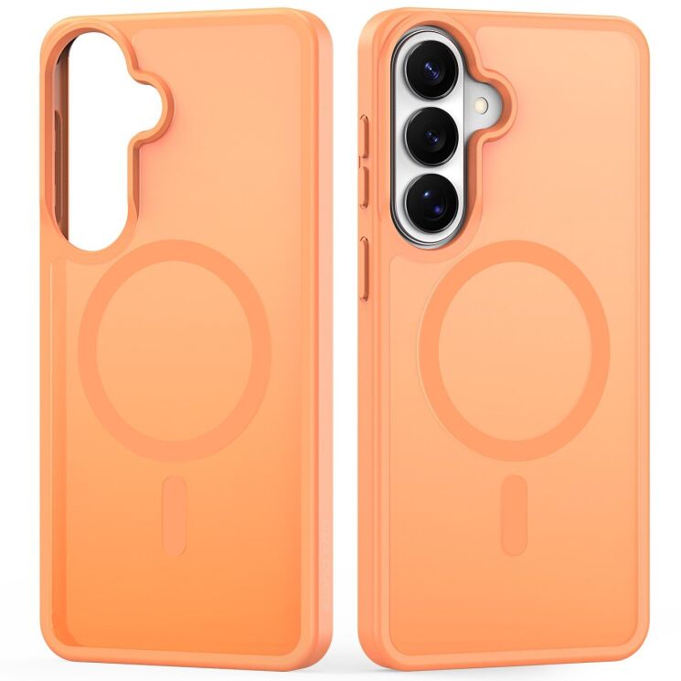Защитный чехол DUX DUCIS Yind Series MagSafe для Samsung Galaxy S26 Plus - Orange: фото 2 из 10