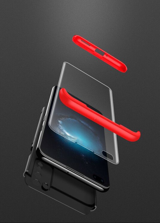 Защитный чехол GKK Double Dip Case для OnePlus Nord - Black / Blue: фото 13 из 15