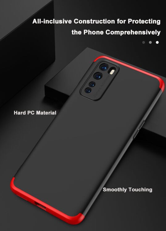 Защитный чехол GKK Double Dip Case для OnePlus Nord - Black / Blue: фото 11 из 15