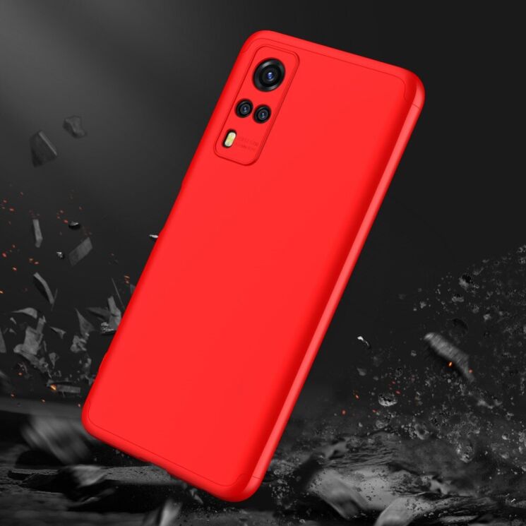 Защитный чехол GKK Double Dip Case для VIVO Y31 / Y53s - Red: фото 5 из 13
