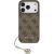 Защитный чехол Guess 4G Charms Collection MagSafe для iPhone 17 Pro (GUHMP17LGF4GCW) - Brown: фото 1 из 8