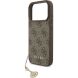 Защитный чехол Guess 4G Charms Collection MagSafe для iPhone 17 Pro (GUHMP17LGF4GCW) - Brown (403265Z). Фото 5 из 8