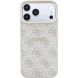 Защитный чехол Guess Embossed 4G Classic MagSafe для iPhone 18 Pro Max / 17 Pro Max (GUHMP18XP4MSEGCP) - Pink (423962P). Фото 2 из 7