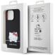 Защитный чехол Hello Kitty Liquid Silicone для Apple iPhone 13 Pro - Black (288252B). Фото 7 из 7