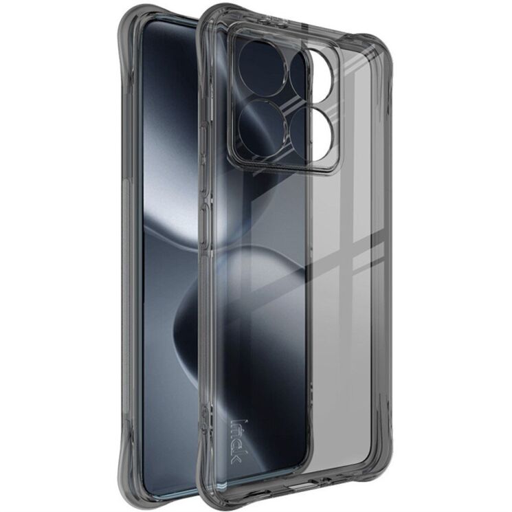 Захисний чохол IMAK Airbag MAX Case для Xiaomi 14T - Transparent Black: фото 1 з 10